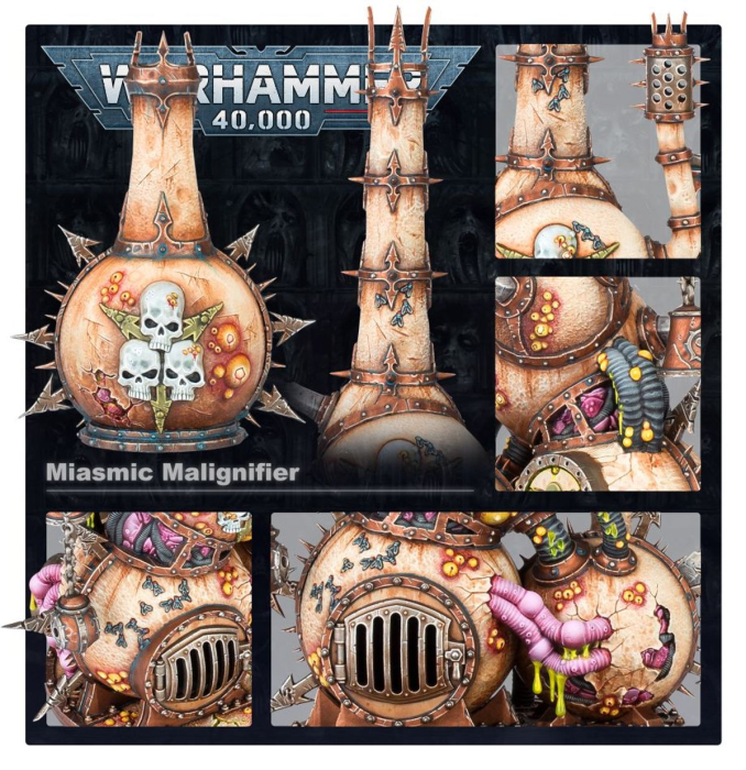 Preview: Warhammer®-40.000 - Death Guard: Miasmic Malignifier