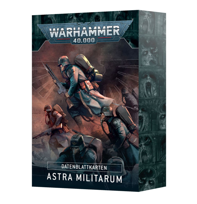 Warhammer®-40.000: Datenblattkarten des Astra Militarum (Deutsch)