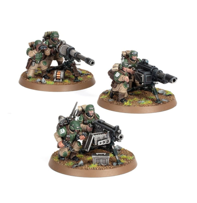 Warhammer®40.000- ASTRA MILITARUM: Cadian Heavy Weapons Squad