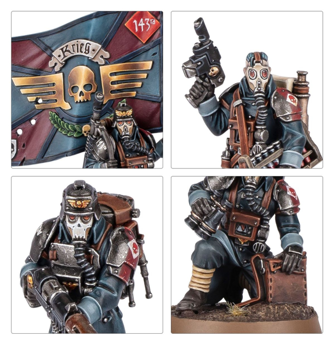Warhammer®-40.000: Astra Militarum - Krieg Command Squad