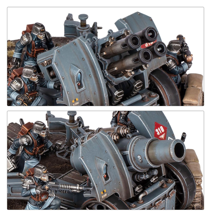 Warhammer®-40.000: Astra Militarum - Krieg Artillery Team