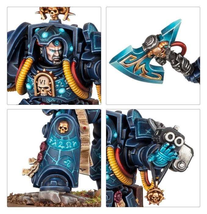 Warhammer®40.000- Space Marines: Librarian in Terminator Armour