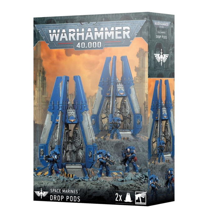 Warhammer®-40.000 - Space Marines: Drop Pods