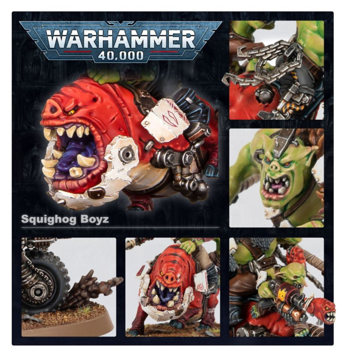 Warhammer®-40.000 - Orks: Squighog Boyz