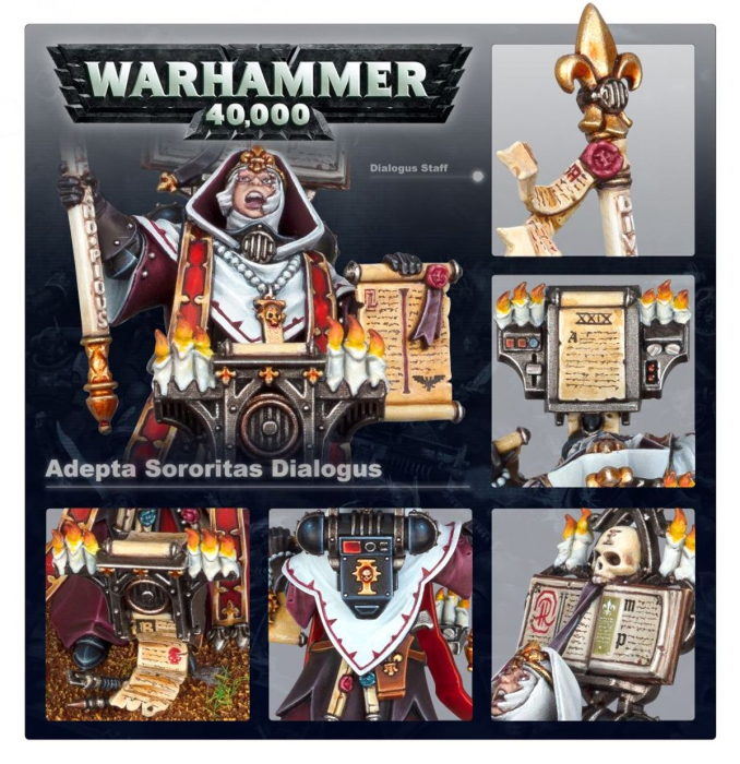 Warhammer®40.000- ADEPTA SORORITAS: Dialogis