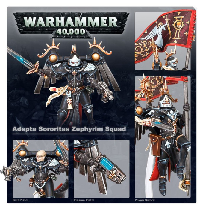 Warhammer®40.000- ADEPTA SORORITAS: Seraphim Squad
