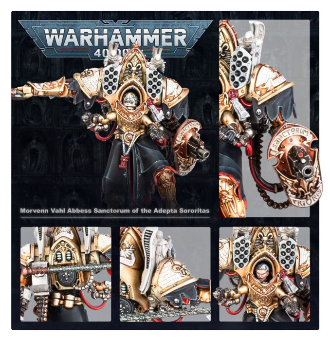 Warhammer®40.000- ADEPTA SORORITAS: Morvenn Vahl – Abbess Sanctorum der Adepta Sororitas