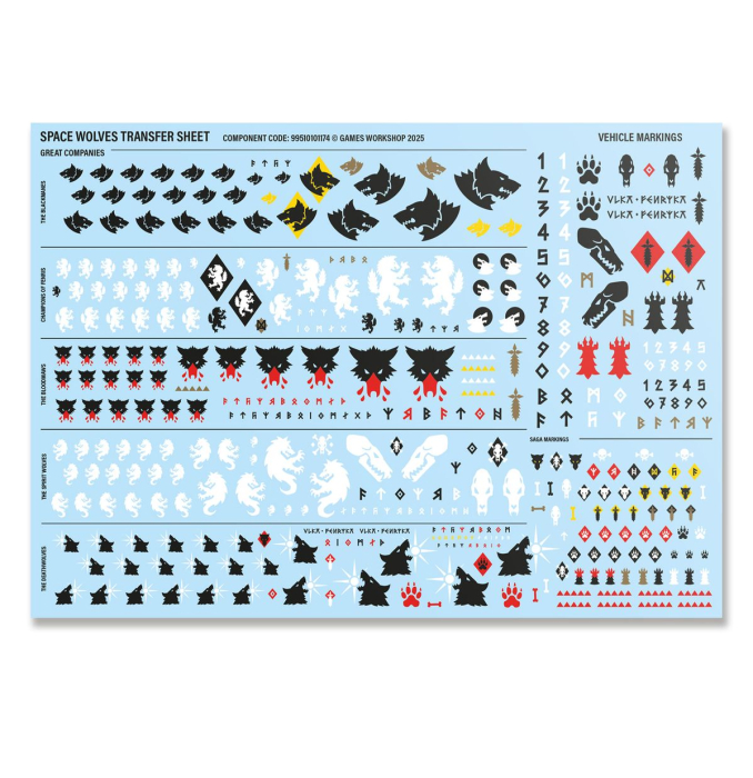 Warhammer®40.000 - Armeeset der Space Wolves (Deutsche Ausführung)