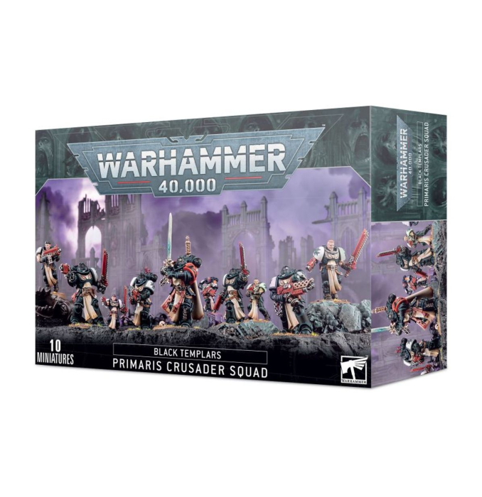 Warhammer®40.000- BLACK TEMPLARS: Primaris Crusader Squad