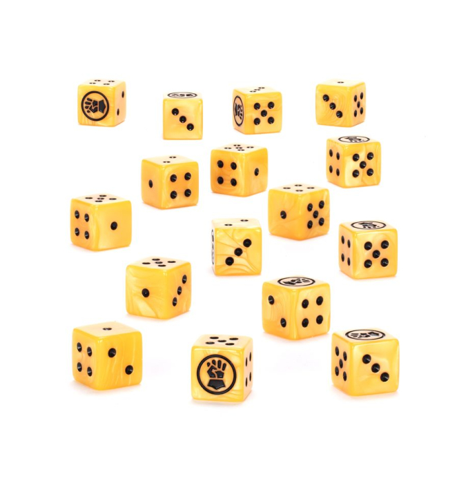 Warhammer®40.000 - Imperial Fists Würfelset