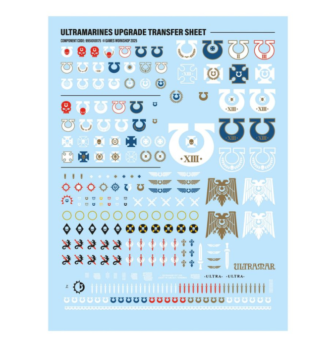 Warhammer®-40.000 - Ultramarines Upgrades & Transfers
