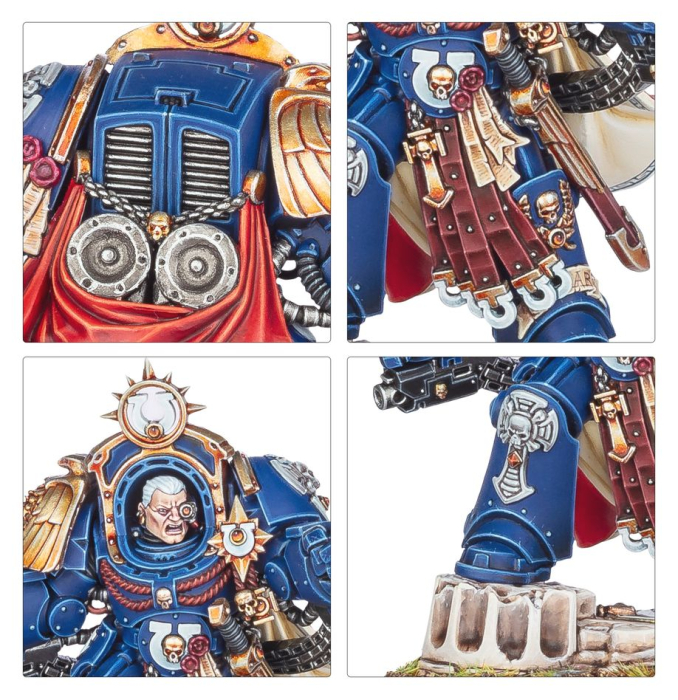 Warhammer®-40.000 - Space Marines: Marneus Calgar in Armour of Antilochus