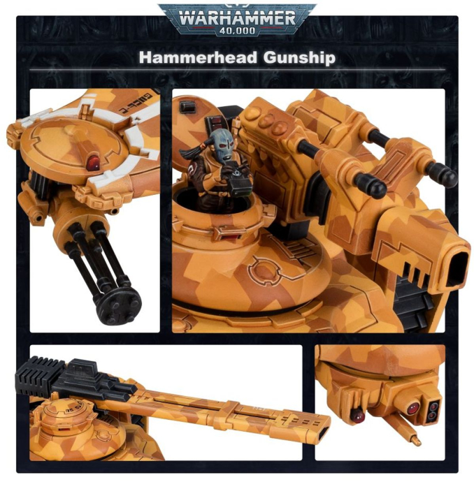 Preview: Warhammer®-40.000 - T'au Empire: Hammerhead Gunship