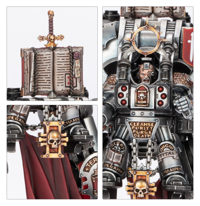 Warhammer®-40.000 - Grey Knights: Grand Master in Nemesis Dreadknight