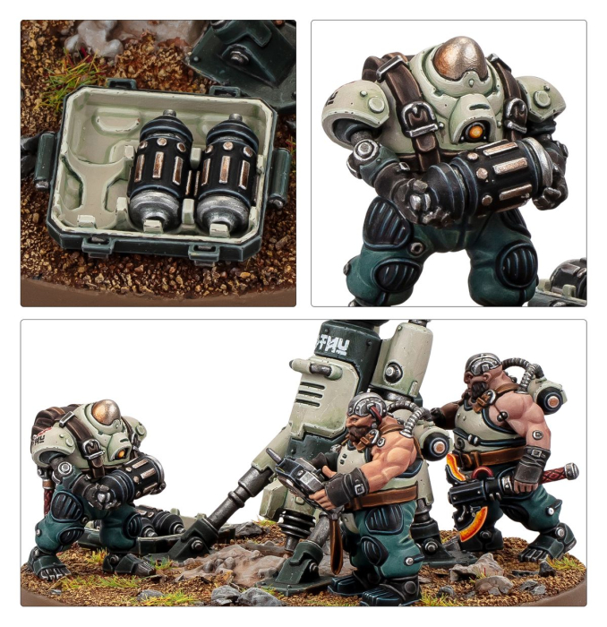 Warhammer®-40.000 - Leagues of Votann – Cthonian Earthshakers