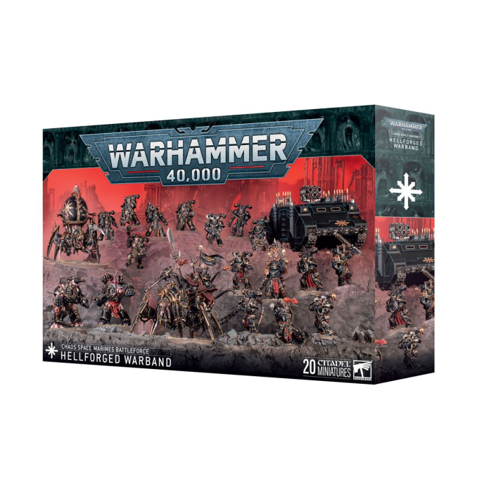Warhammer®-40.000 - Chaos Space Marines Battleforce: Hellforged Warband