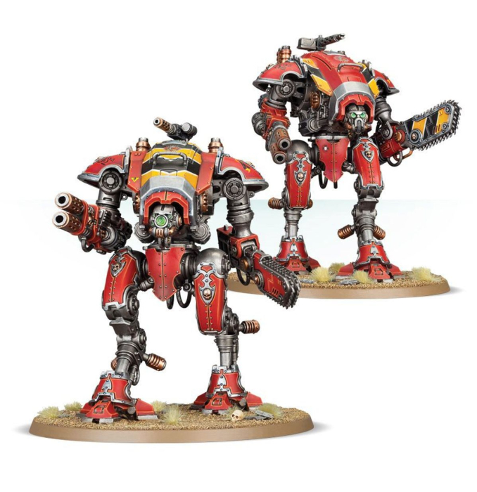 Warhammer®40.000- IMPERIAL KNIGHTS: KNIGHT ARMIGER - SPEERKNAPPEN