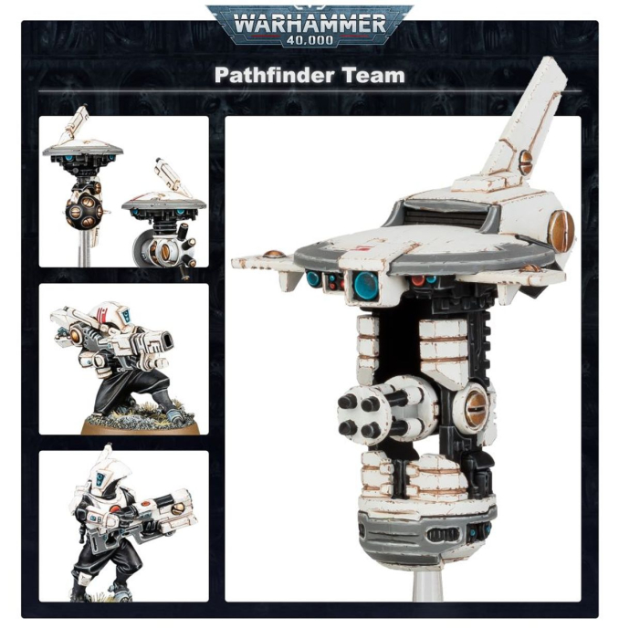 Warhammer®40.000- T´AU EMPIRE: PATHFINDER TEAM - SPÄHERTEAM