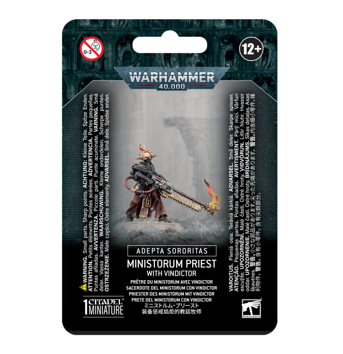Warhammer 40.000 – Adepta Sororitas: Ministorum Priest with Vindictor