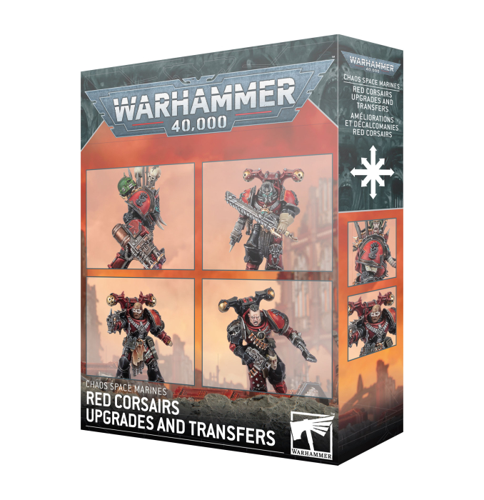 Warhammer®-40.000 - Chaos Space Marines: Red Corsairs Upgrades & Transfers