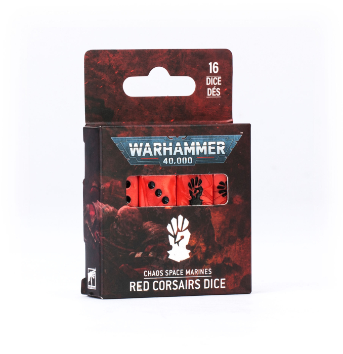 Warhammer®-40.000 - Red Corsairs Dice