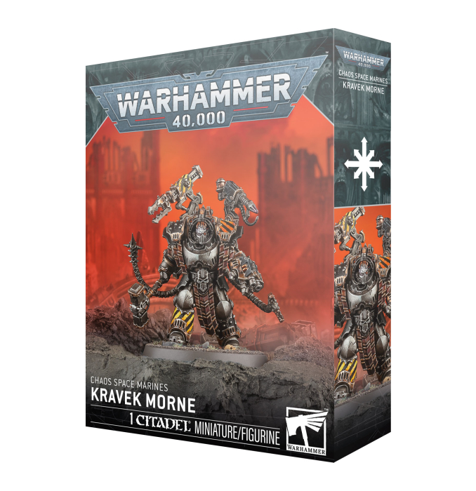 Kravek Morne Chaos Space Marines Warhammer 40K Character