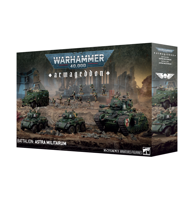 Warhammer 40.000 – Astra Militarum: Armageddon Bataillon – Astra Militarum