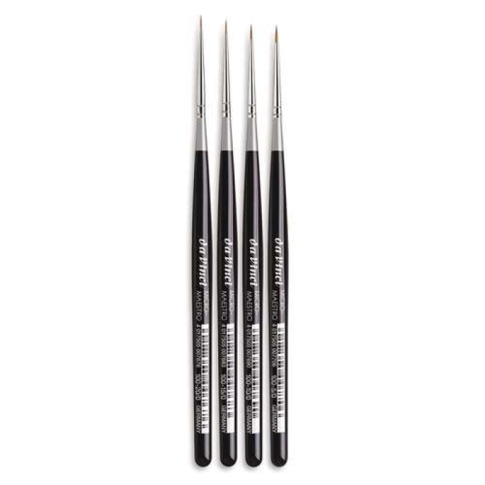 da Vinci - MICRO-MAESTRO Pinselset Serie 100, Rotmarderhaare