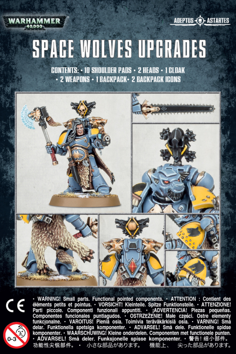Warhammer 40.000 – Space Wolves: Primaris Upgrades