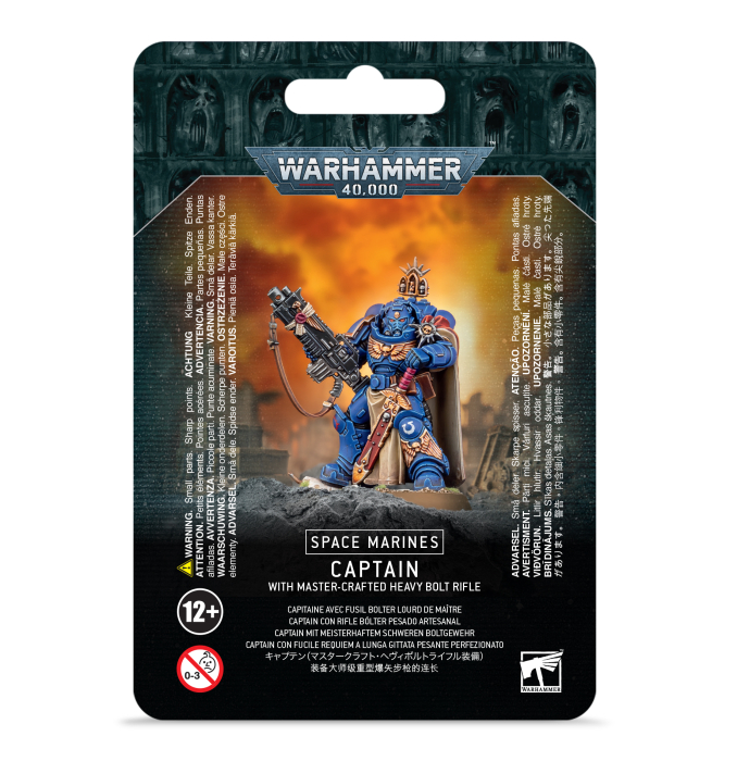 Warhammer 40.000 – Space Marines: Captain with Master-Crafted Bolt Rifle