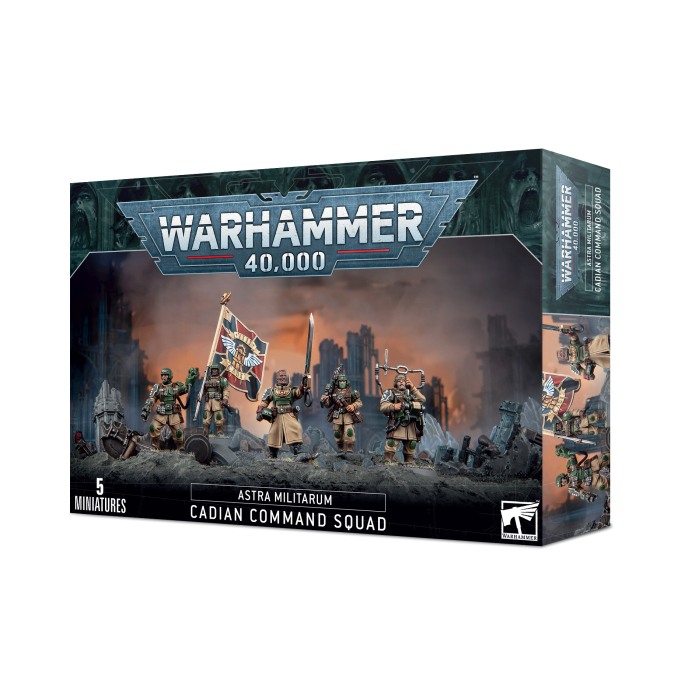 Warhammer 40.000 – Astra Militarum: Cadian Command Squad