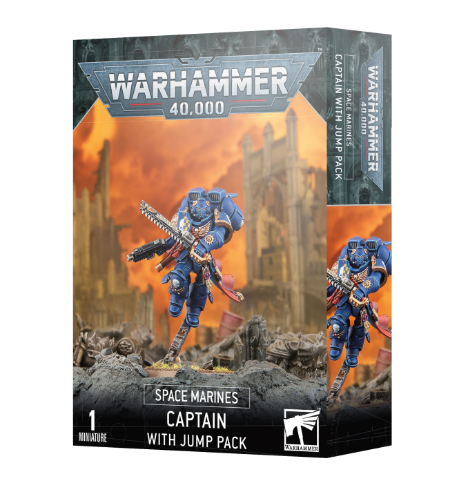 Warhammer 40.000 – Space Marines: Captain with Jump Pack
