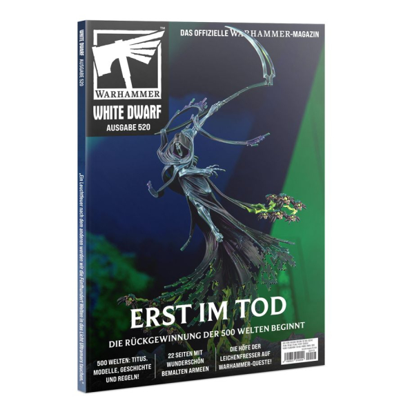 White Dwarf 520 – 500 Welten: Titus – Nightbringer, Silver Skulls & Nurgle-Gelände (Deutsch)