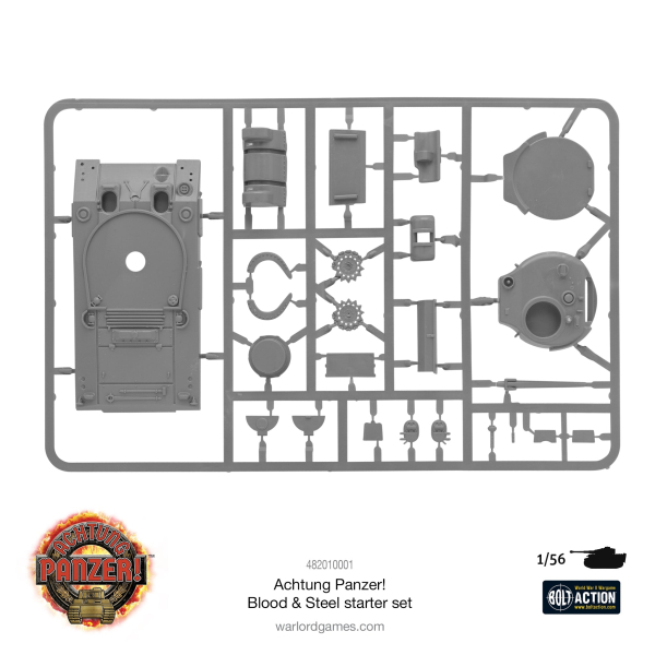 Achtung Panzer! - Blood & Steel - Starter Set (Englisch)