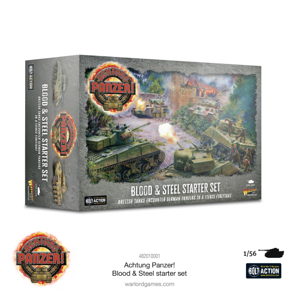 Achtung Panzer! - Blood & Steel - Starter Set (Englisch)
