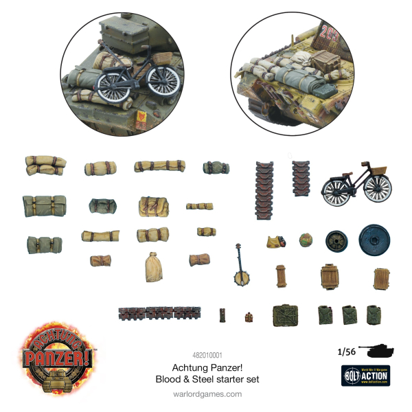 Achtung Panzer! - Blood & Steel - Starter Set (Englisch)