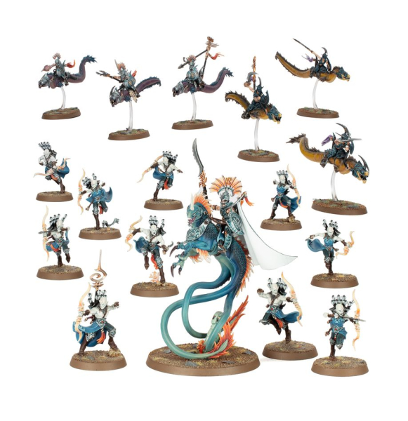 Warhammer®-Age of Sigma: Spearhead: Idoneth Deepkin – Akhelian Tide Guard