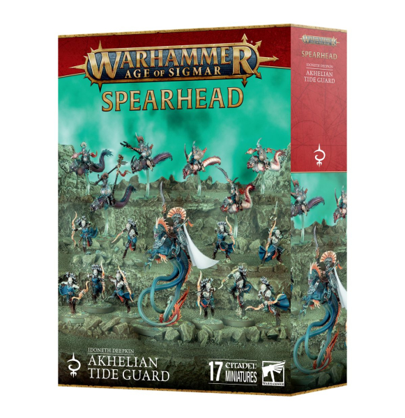 Warhammer®-Age of Sigma: Spearhead: Idoneth Deepkin – Akhelian Tide Guard