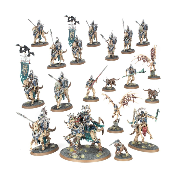 Warhammer®-Age of Sigmar: Spearhead – Ossiarch Bonereapers: Kavalos Vanguard