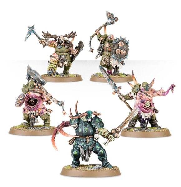 Warhammer®-Age of Sigma: Maggotkin of Nurgle - Putrid Blightkings