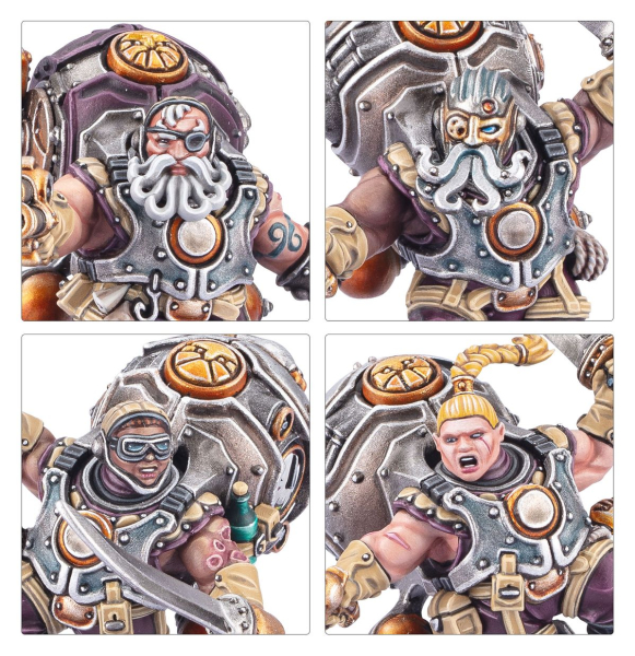 Warhammer®-Age of Sigmar: Kharadron Overlords - Vongrim Harpoon Crew
