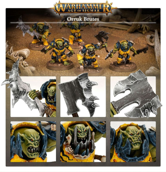 Warhammer®-Age of Sigma: Orruk Warclans - Orruk Brutes