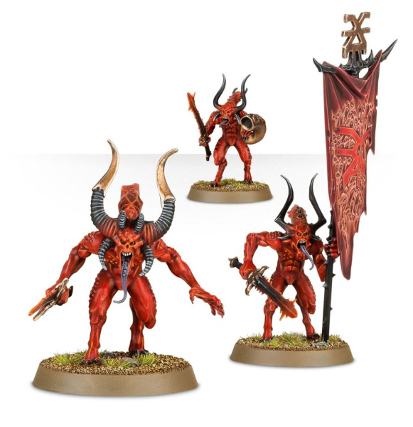 Warhammer®-Age of Sigmar: Deamons of Khorne - Bloodletters