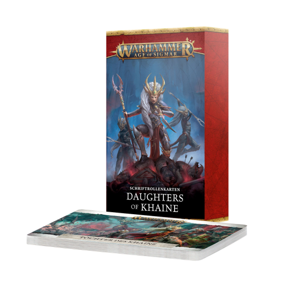 Warhammer®-Age of Sigmar: Schriftrollenkarten: Daughters of Khaine