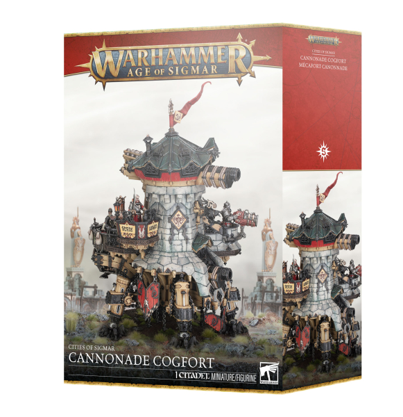 Age of Sigmar – Cities of Sigmar: Breitseite-Zahnradkastell
