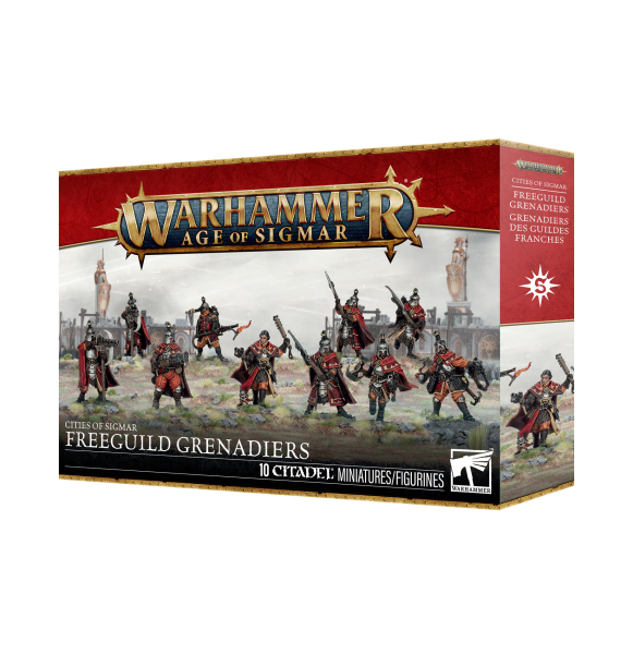 Age of Sigmar – Cities of Sigmar: Freigilden-Grenadiere