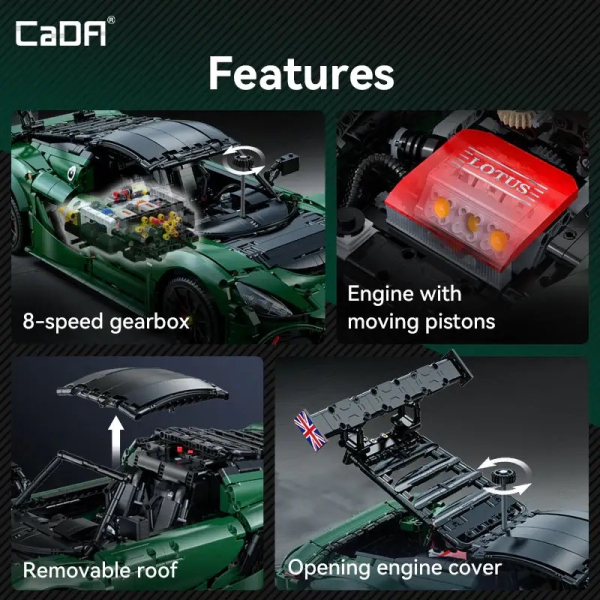 CaDA®Master C61511W - Lotus™ Exige Cup 430