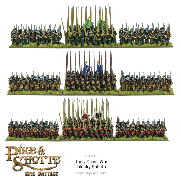 Epic Battles - Pike & Shotte - Thirty Year's War Infantry Battalia