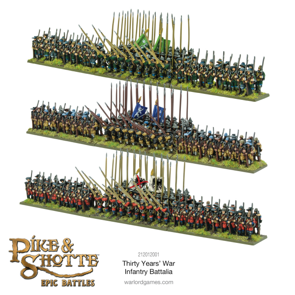 Epic Battles - Pike & Shotte - Thirty Year's War Infantry Battalia