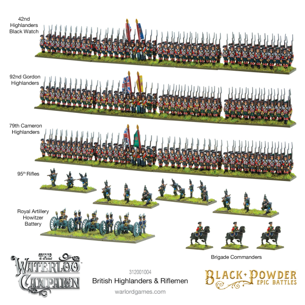 Black Powder: British Highlanders & Riflemen